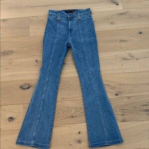 Veronica Beard Classic Blue Flare Jeans